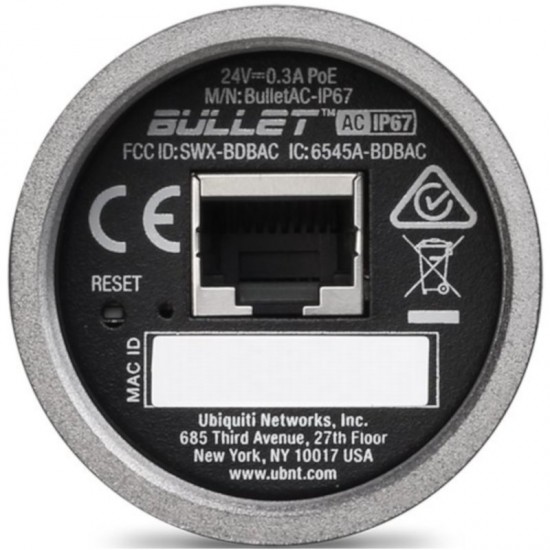 Ubiquiti Bullet AC IP67 (BULLETAC-IP67) Ubiquiti Bullet AC IP67 (BULLETAC-IP67)