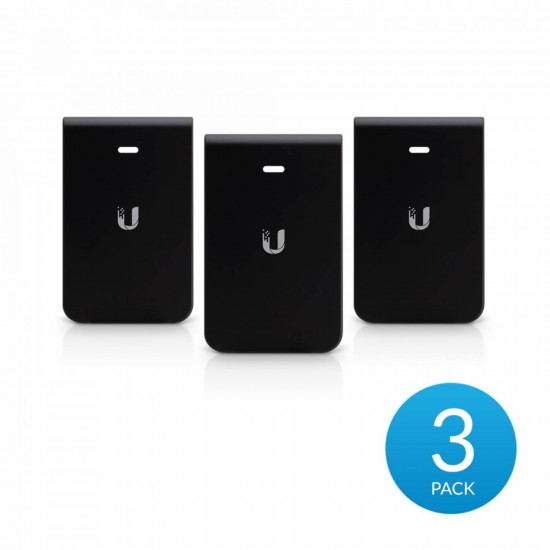 Ubiquiti In-Wall HD Covers Black 3-pack (IW-HD-BK-3) Ubiquiti In-Wall HD Covers Black 3-pack (IW-HD-BK-3)
