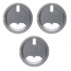 Ubiquiti nanoHD Recessed Ceiling Mount, 3-Pack (nanoHD-RCM-3) Ubiquiti nanoHD Recessed Ceiling Mount, 3-Pack (nanoHD-RCM-3)
