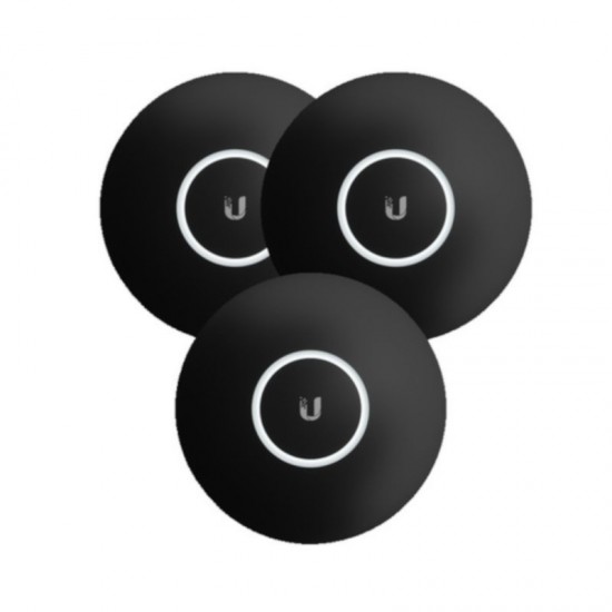 Ubiquiti Access Point nanoHD / U6 Lite Black Cover, 3-Pack (nHD-cover-Black-3) Ubiquiti Access Point nanoHD / U6 Lite Black Cover, 3-Pack (nHD-cover-Black-3)