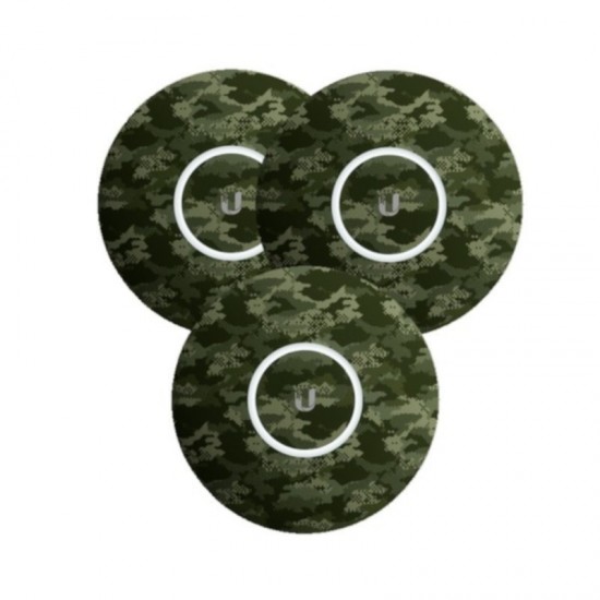 Ubiquiti Access Point nanoHD / U6 Lite Camo Cover, 3-Pack (nHD-cover-Camo-3) Ubiquiti Access Point nanoHD / U6 Lite Camo Cover, 3-Pack (nHD-cover-Camo-3)