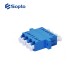 SOPTO Adaptor Simplex SC/SC Female to Female UPC SM Plastic shell with Ears with Spring strip SPAD-SCF-SCF-U-SS-PES SOPTO Adaptor Simplex SC/SC Female to Female UPC SM Plastic shell with Ears with Spring strip SPAD-SCF-SCF-U-SS-PES