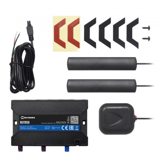 Teltonika RUT850 Automotive LTE Router with GPS Teltonika RUT850 Automotive LTE Router with GPS