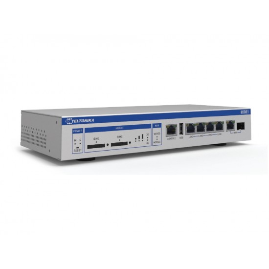 Teltonika RUTXR1Rack-mountable SFP/LTE Cat6 Teltonika RUTXR1Rack-mountable SFP/LTE Cat6